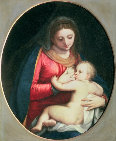 Madonna und Kind, 1598 von Sofonisba Anguissola